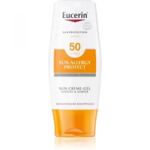 Image of Eucerin Sun Allergy Protect Gel Cream Sunscreen for Sun Allergies SPF 50 150ml