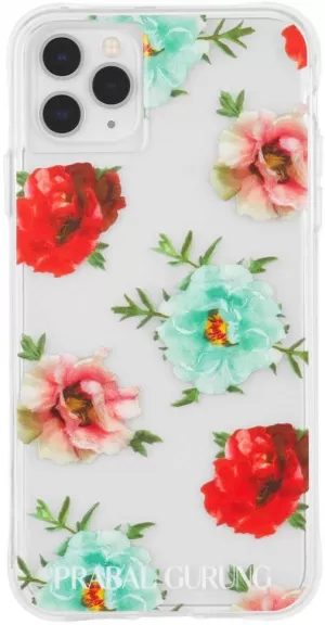 image of iPhone 11 Tough Embroidered Floral Case