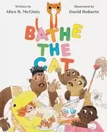 Image of bathe the cat