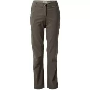 image of Craghoppers Womens Nosi Life Pro Summer Walking Trousers 10R - Waist 27' (69cm), Inside Leg 31