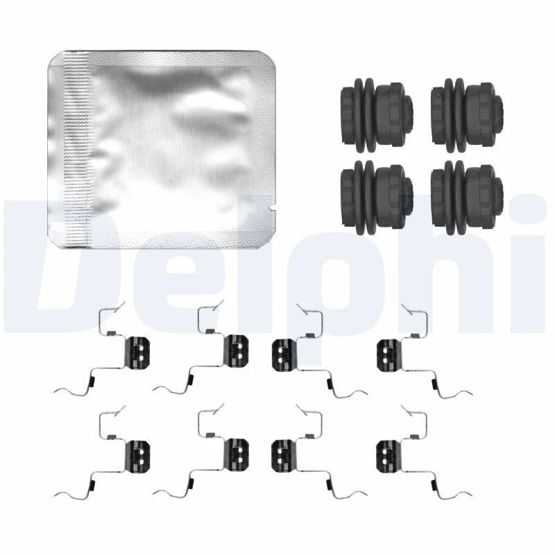 Image of DELPHI Brake pad fitting kit DELPHI LX0808