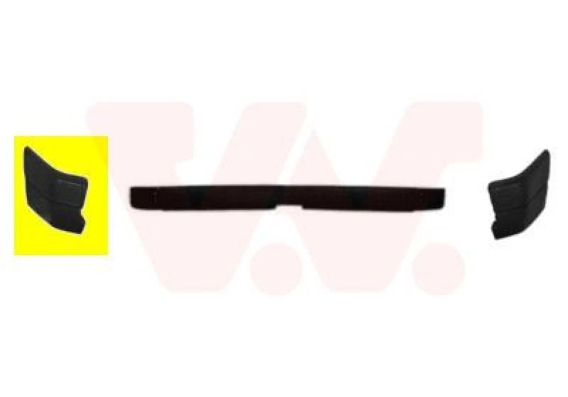 Image of VAN WEZEL Bumper VAN WEZEL 5874533