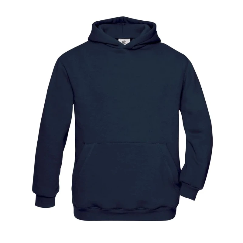 Image of B&c ID.333 girls's Children's Sweatshirt in Blue