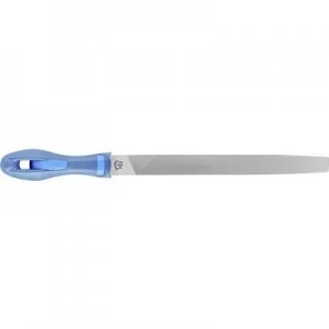 Image of PFERD 11216258 HORSE workshop file according to DIN flat-tip cross-cut 3 250 mm incl. ergonomic file handle 250 mm
