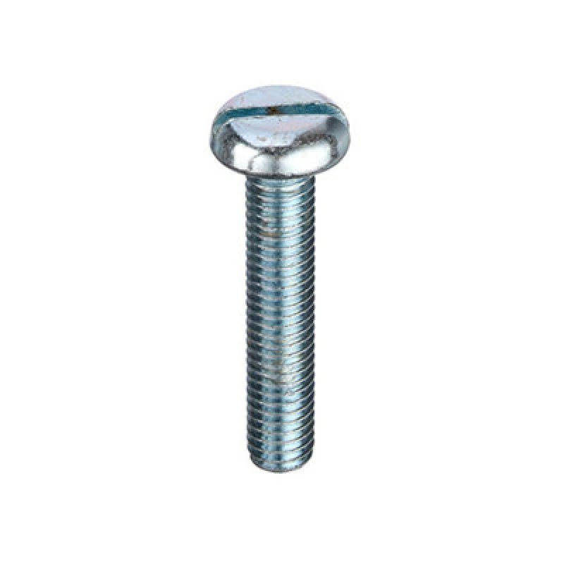 Image of Unifix Machine Screws Slotted Pan Head Din 85 Bzp - M2.5 X 6 - mms502.5 006Cr3