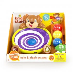 image of Bright Starts Having A Ball Spin Giggle Puppy