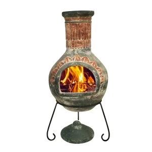 Image of Gardeco Mexican Plumas Chiminea