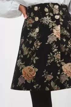 Image of Vintage Floral Skirt