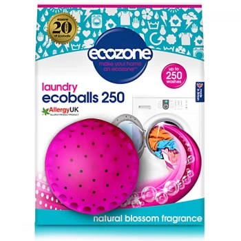 image of Ecozone Ecoballs 250 Washes - Natural Blossom