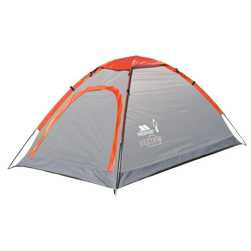 Image of Trespass Trespass Beatnik 2 Man Tent in Light Grey Light Grey One Size Unisex 5063527003522