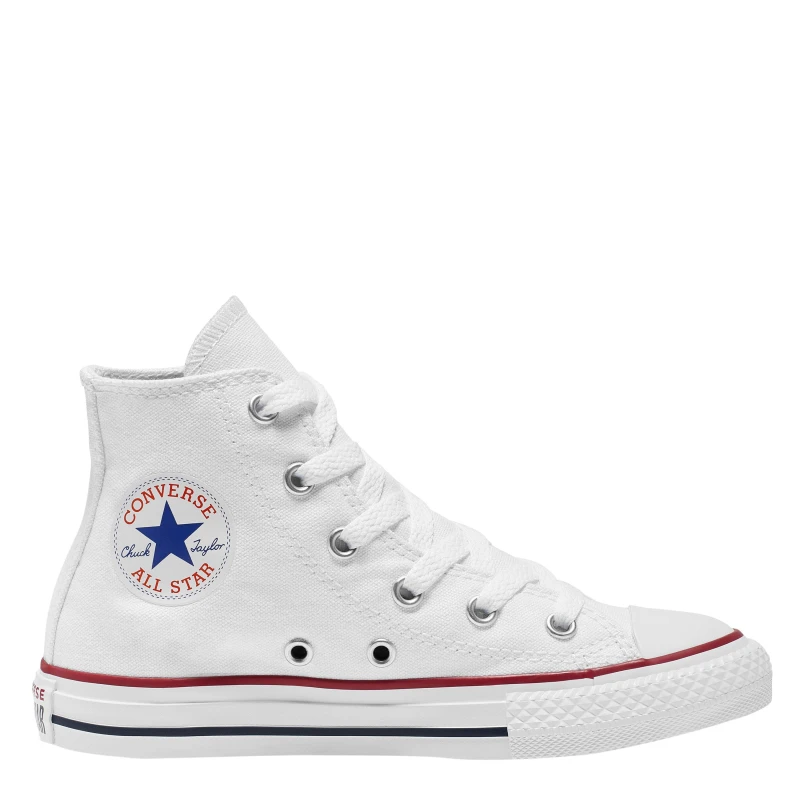 Image of Converse white all star hi Toddler trainers White UK 2 (EU 18)