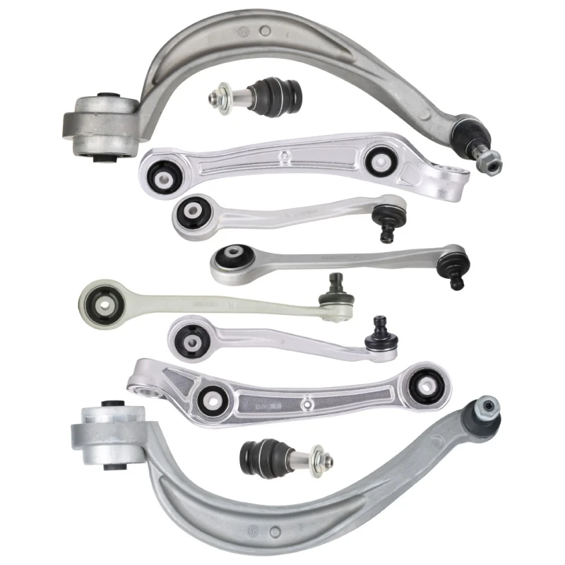 Image of RIDEX 772S0658 Control arm repair kit Front Axle, Trailing Arm Suspension Kit (772)
