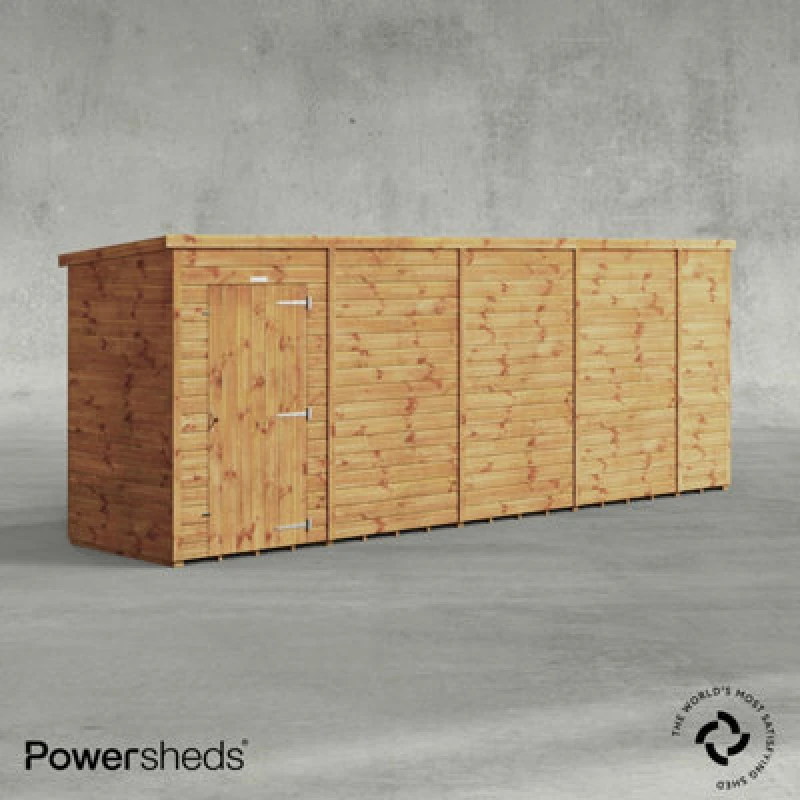 Image of 18X4 Powersheds Overlap Pent No Windows