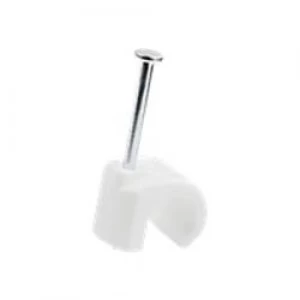 Image of StarTech.com 100 Pack of Nail Mounted Cable Clip - Large