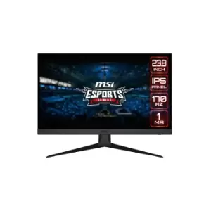 image of MSI 24" Optix G2422 Freesync Curved Gaming Monitor