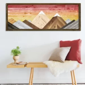 Image of TAH109 Multicolor Decorative Framed MDF Painting (3 Pieces)