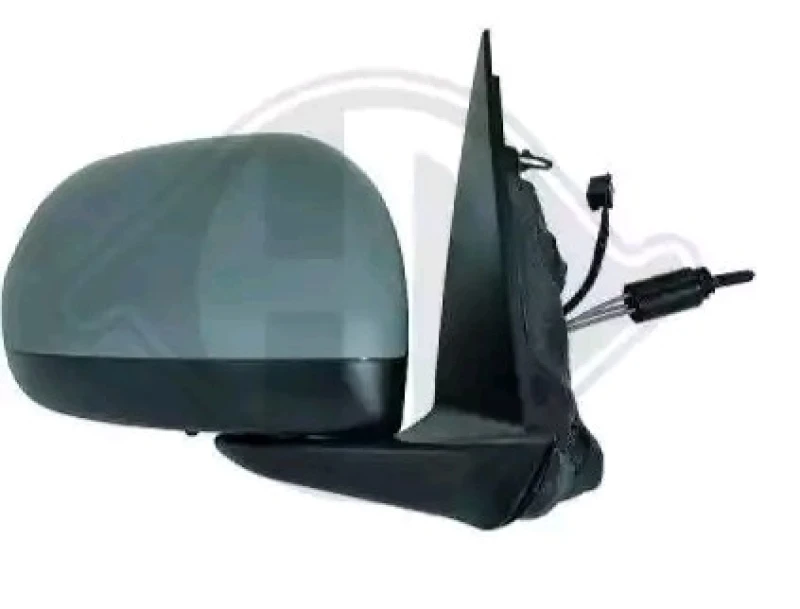 Image of DIEDERICHS 3405624 Wing mirror Right, Control: cable pull, primed Outside Mirror (50)