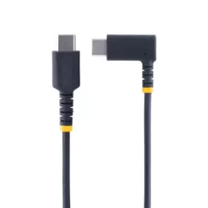 Image of StarTech.com 6" (15cm) USB C Charging Cable Right Angle - 60W PD...