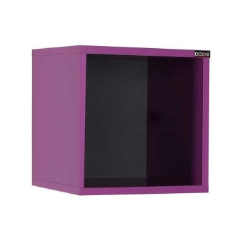 Image of Adore Cube Shelf/ Bedside Table - Royal Purple - Royal Purple