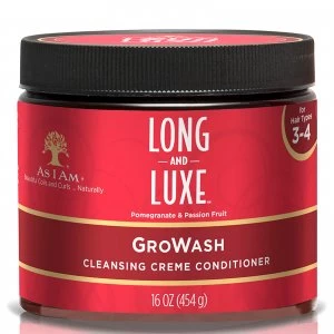 image of As I Am Long and Luxe Gro Wash Conditioner 454g