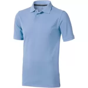 Elevate Mens Calgary Short Sleeve Polo (Pack of 2) (L) (Light Blue)