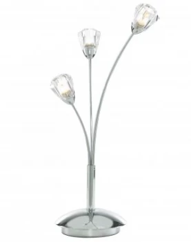 Image of Litecraft Ds emerald chrome table lamp