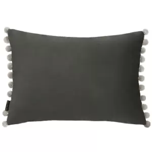 Image of Fiesta Velvet Cushion Mink/Silver, Mink/Silver / 35 x 50cm / Cover Only