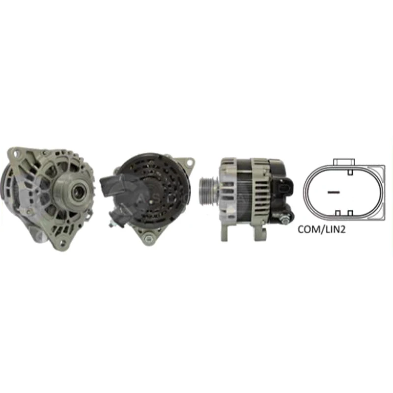 Image of CASCO CAL32182AS Generator Genuine Alternator Charging Current: 130A, Voltage: 12V Alternator (4)