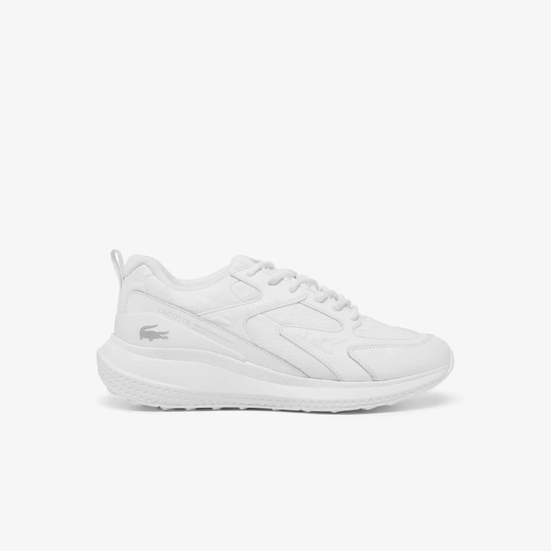 Image of Lacoste L003 Evo 224 2 SMA Textile Trainers White/White 9 UK