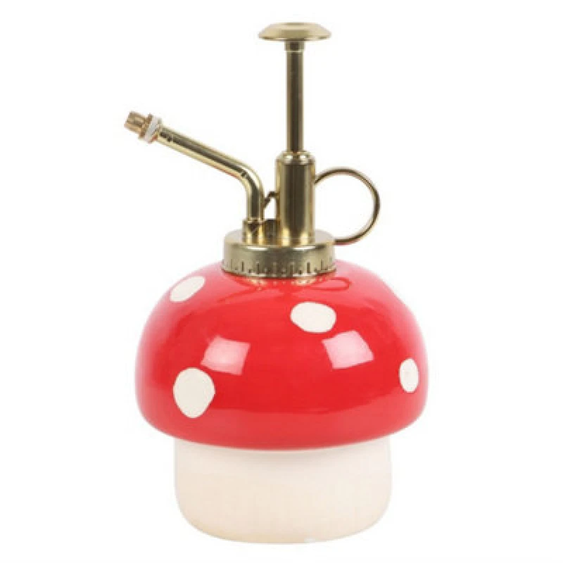 Image of Something Different Something Different Enchanted Forest Mushroom Plant Mister in Red Red One Size Unisex 5063527842480