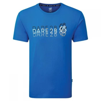 image of Dare2B Focalize Organic T-Shirt - AthleticBlue