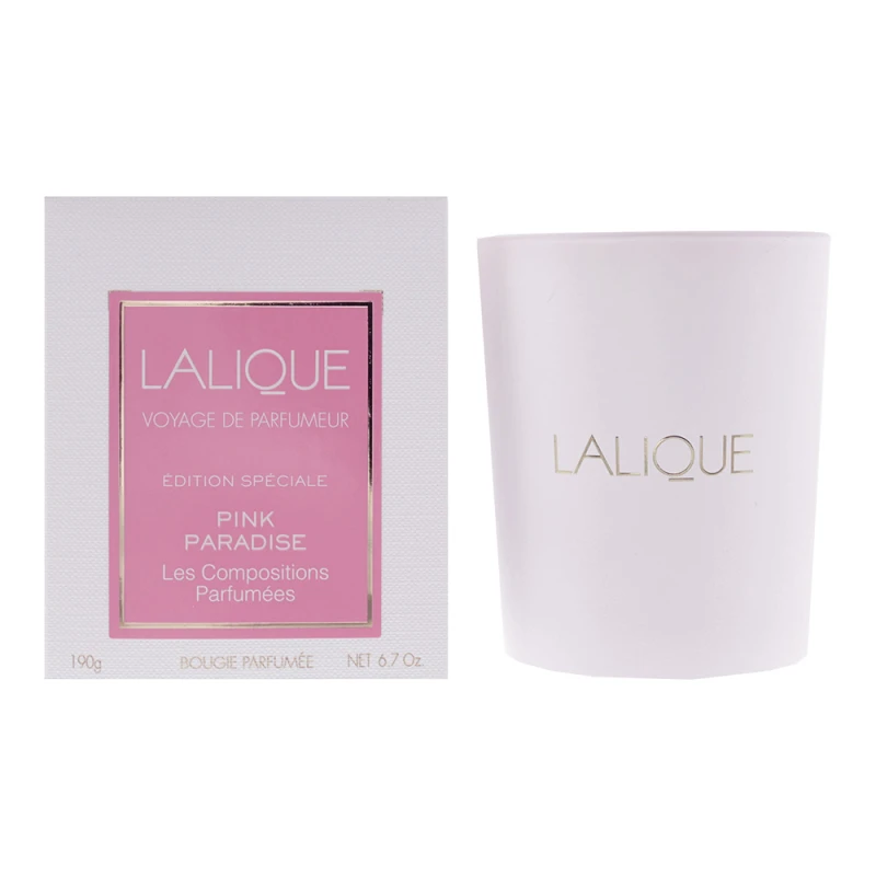 Image of Lalique Pink Paradise Candle 190g