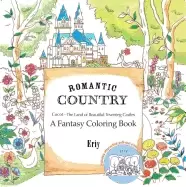 Image of romantic country a fantasy coloring book