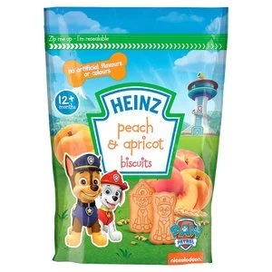 image of Heinz Peach and Apricot Biscuits 140gm Eat and Play