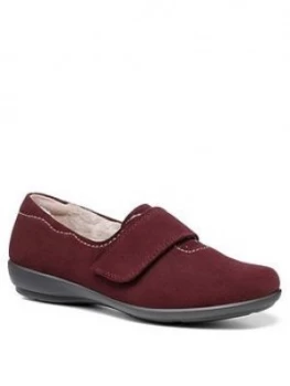 Image of Hotter Toasty Slippers, Wine, Size 3, Women