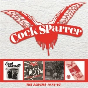 Image of The Albums 1978-87 by Cock Sparrer CD Album