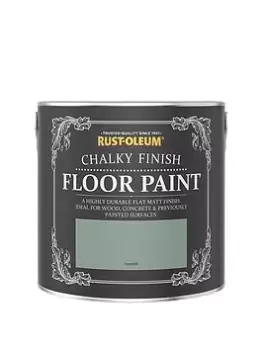 image of Rust-Oleum Chalky Floor Paint Leaplish 2.5L