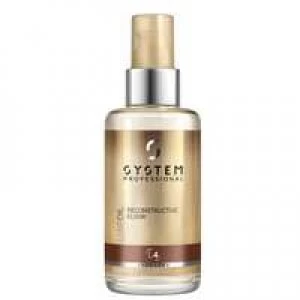 image of System Professional Fibra L4 Luxe Oil Reconstructive Elixir 100ml