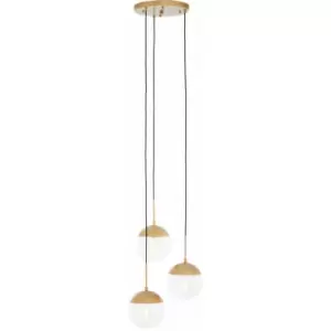 Image of Revive Gold Finish Pendant Light - Premier Housewares