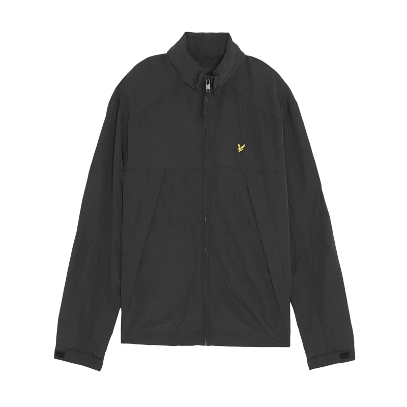 Image of Lyle & Scott Packable hooded jacket Lyle & Scott Noir Male S