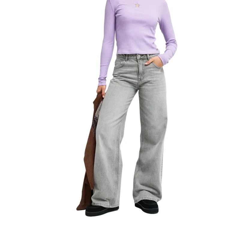 Image of Roxy Loose Womens Jeans Roxy Surf Crush Gris Female 42