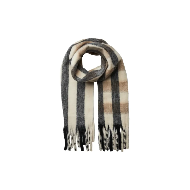 Image of Pieces Echarpe femme Pieces Pcjolene Beige Female TU