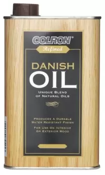 Colron Refined Deep Mahogany Danish Wood Oil, 500Ml