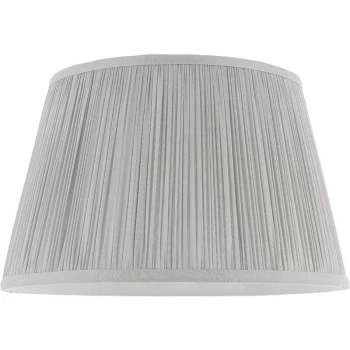 Image of Endon Freya - 1 Light Shade Light Silver Silk, E27