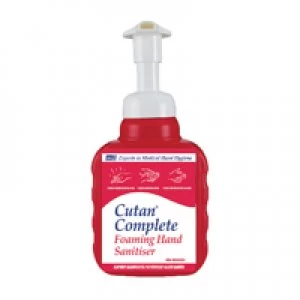 image of Deb Cutan Complete Foam Hand Sanitiser 400ml Bottle CFS400P