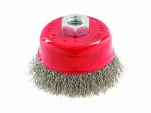 Image of Silverline 298755 Stainless Steel Crimp Cup 75mm