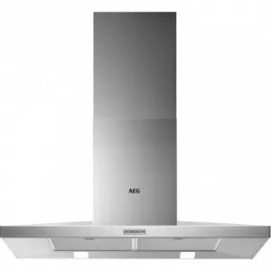 image of AEG DKB4950M 90cm Pyramid Chimney Cooker Hood