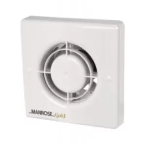 Image of Manrose MG100T 12W Gold Axial Bathroom Extractor Fan with Timer