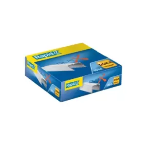 image of Rapid DUAX Staples 1000 - Outer carton of 5