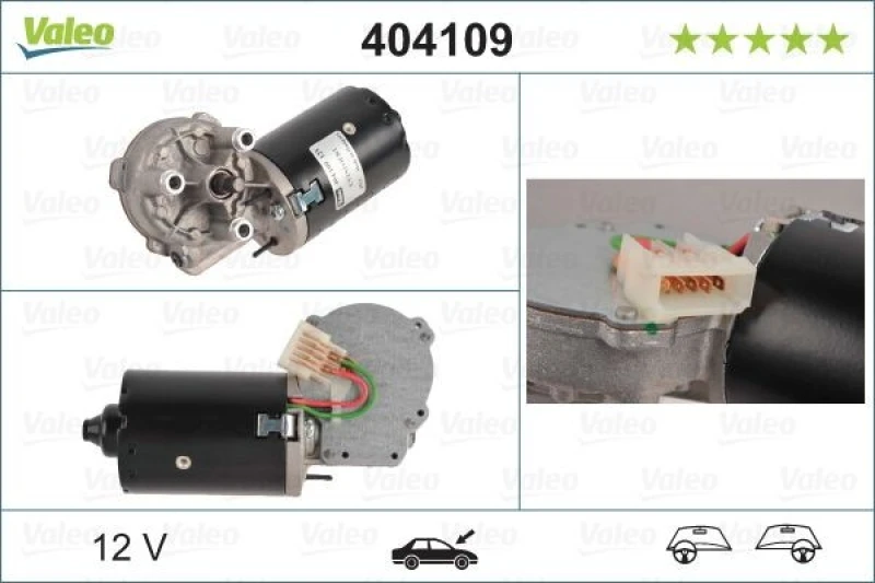 Image of Wiper motor VALEO 404109